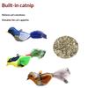 Interactive Toy Flying Bird, Door-Mounted Flapping Design, Real Feathers