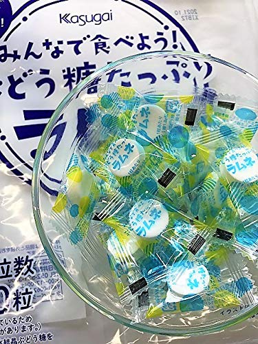 Kasugai Seika Eat Ramune 550g Pack Full of Glucose Let's Together!