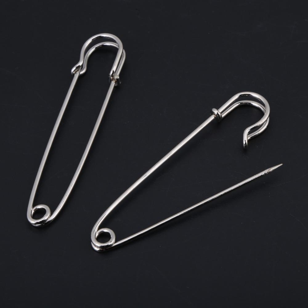 50pcs 3 Inch Large Safety Pins Silver Heavy Duty Safety Pins Craft Pin Safety Pins  DIY Crafts