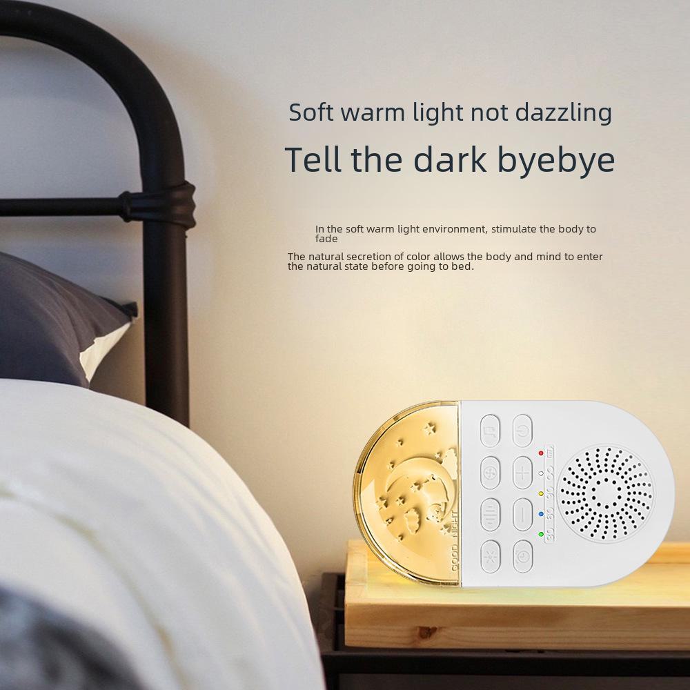 Nytt Sömnhjälpmedel för Bebisar: Vitt brus & LED-nattlampa Musikinstrument