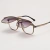 TR90 Magnetic Cover Glasses Double Beam 2-in-1 Men's Glasses Frame Polarized Sunglasses Optical Prescription Frame Women TJ2193