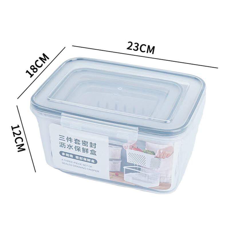 Shixun Draining Food Storage Container Set