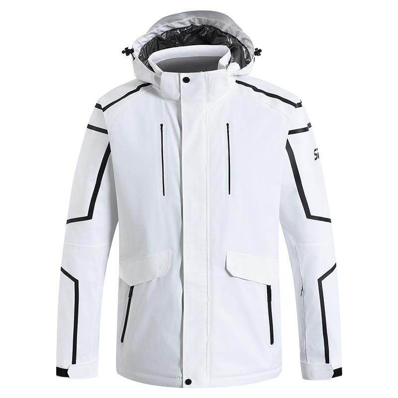 Унисекс Ветрозащитный Водоотталкивающий Горнолыжный Костюм - Теплый, Плотный Сноубордический Комплект S