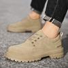 Men's Workwear Shoes for Autumn and Winter 2025 New Men's Shoes  Low Cut Men's British Style Trendy Casual Shoes