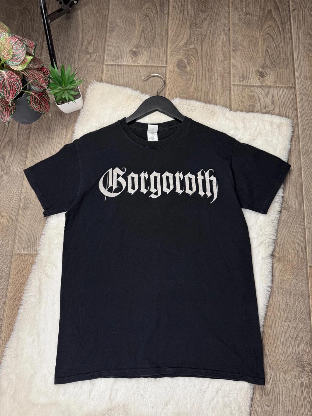 Gorgoroth Band T-Shirt Black Metal Graphic Tee 2012 Men Size M 3XL