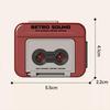 Creative Mini Tape Recorder Keychain, Vintage Recorder Tape Keychain