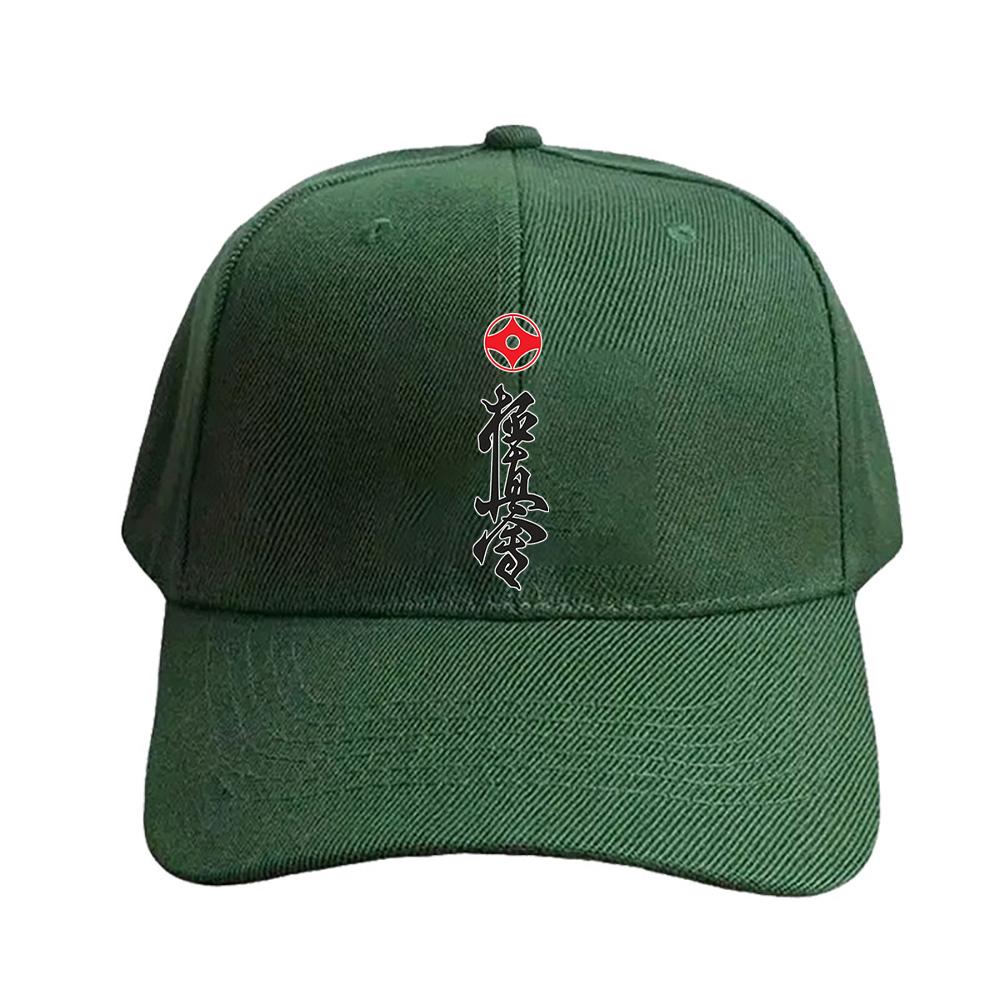 Kyokushin Karate Caps Summer Adult Baseball Cap Adjustable with Curved Brim Duckbill Hat Protection Sun Hats