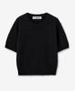 BLOND9 Boucle Short Sleeve Round Knit ( 5 Colors )