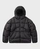 Leire Sturmhaube Daunen Kapuzenjacke [Schwarz]
