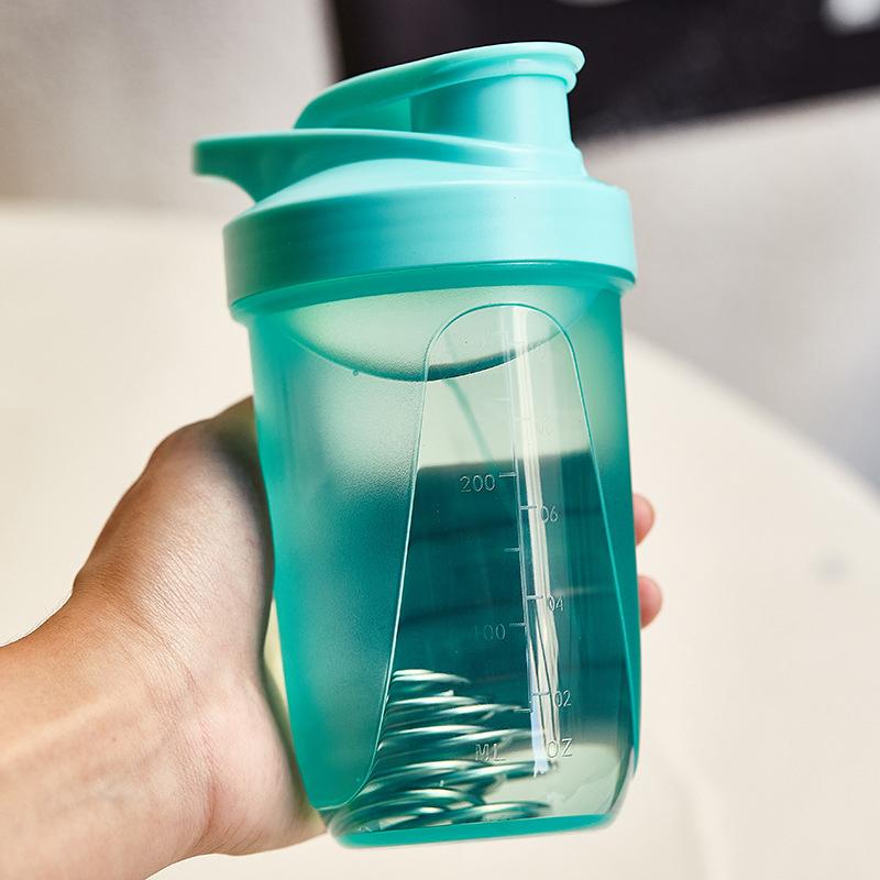 300Ml Shaker Bottles Whey Protein Powder Mixer Bottle Sport Water Cups Fitness Gym Shaker Outdoor Portable Plastic Drink Cup