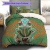 Cartoon Pattern Bedding Quilt Set Quilt Cover Pillowcase Home Decoration Birthday Gift (1 * duvet cover + 2 * pillowcase, without core)