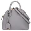 BONAVENTURA Mini Emma Bag 22 Shrink Leather 2-Way Shoulder Handbag grayUsed