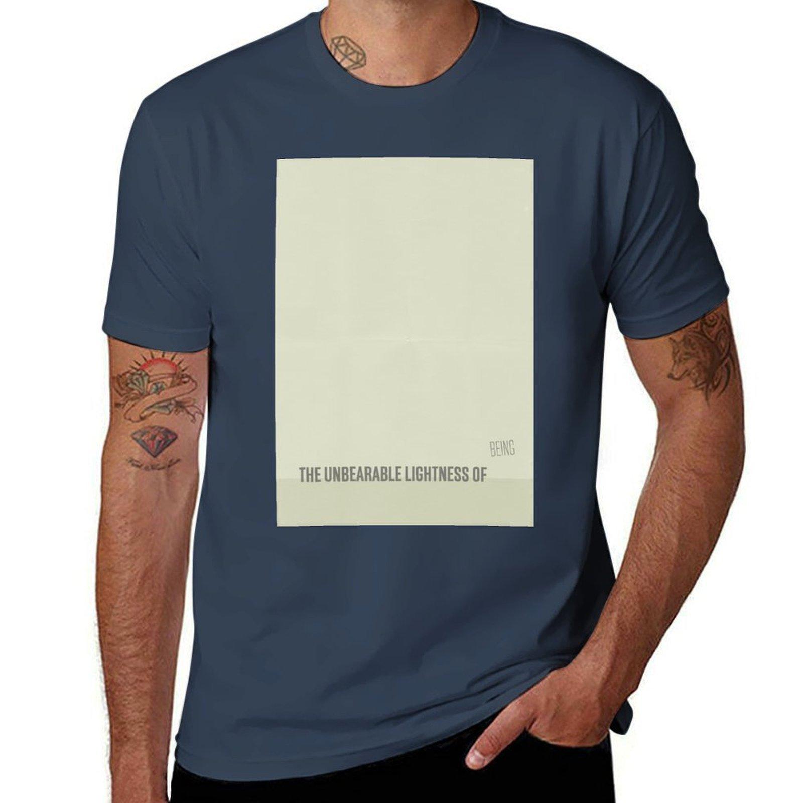The Unbearable Lightness of Being TShirt Active Wear Sports TShirt for Unisex S