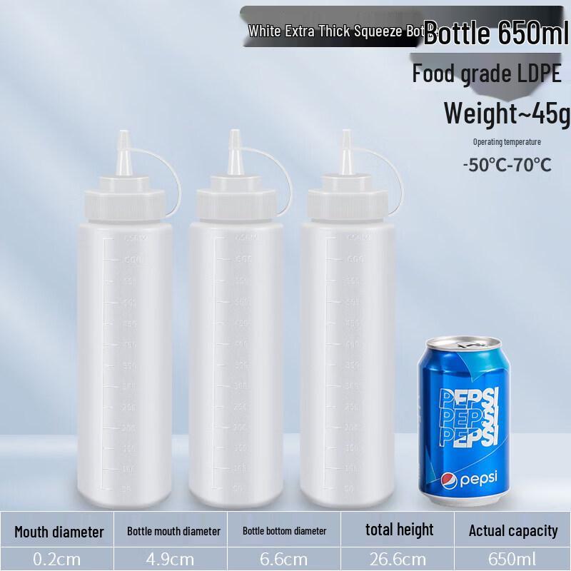 Plastic Squeeze Sauce & Oil Dispenser