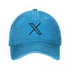 X Bird LOGO Baseball Cap Cosplay Rugby Designer Cap Snapback Cap Golf Wear Unisex Womens