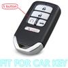 Replacement Keyless Entry Remote Control Key Fob Shell fit for Honda Accord Civic CR-V CRV Pilot Passport ight EX EX-L Touring.Part Number:HYQ12BDM(5