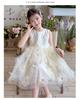 Girls' Dress 2026 New Style Princess Style, Big Children's Mesh Cake Skirt, Summer Fluffy Vest Skirt