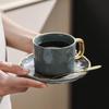 Guyou Leichter Luxus Europäischer Stil Keramik Kaffeetasse mit Untertasse