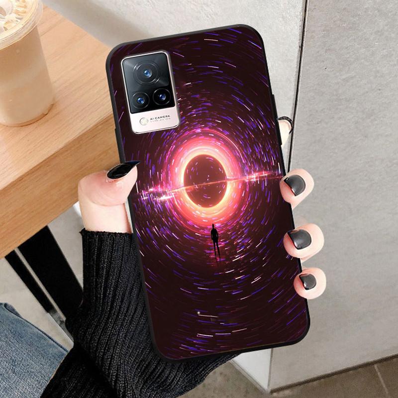 For Vivo V21 5G Case V2050 Silicone Soft Protective TPU Funda Cases for Vivo V21 4G Back Cover Bumper for VivoV21 V 21 5G V21E