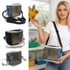 Breathable Bird Carrier Pouch Portable Travel Carrier for Lovebirds Cockatiels Macaw, Outdoor Carrying Bag for Vet Visit Walking