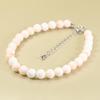 [SANSUI] Pink Mid-Coral Bracelet, Silver, Undyed