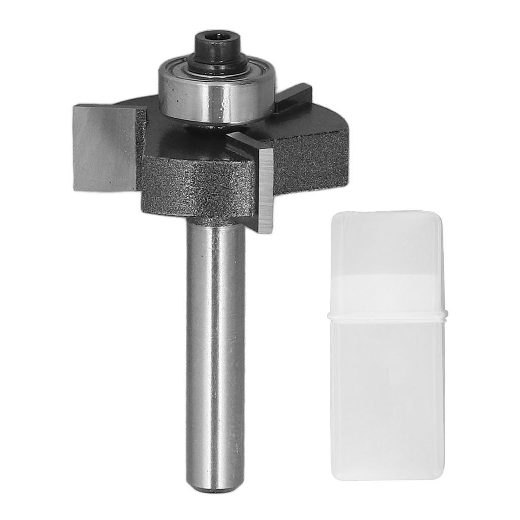 Bit Freză Canelură T 14 Coadă 38 Adâncime 3 Flute Bit pentru Canelură cu Rulment Freză pentru Canelare pentru Placaj