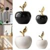 Statue Ceramic Figurine Gift Collection Table Top Fruit Sculpture Ornament Dining Room Home