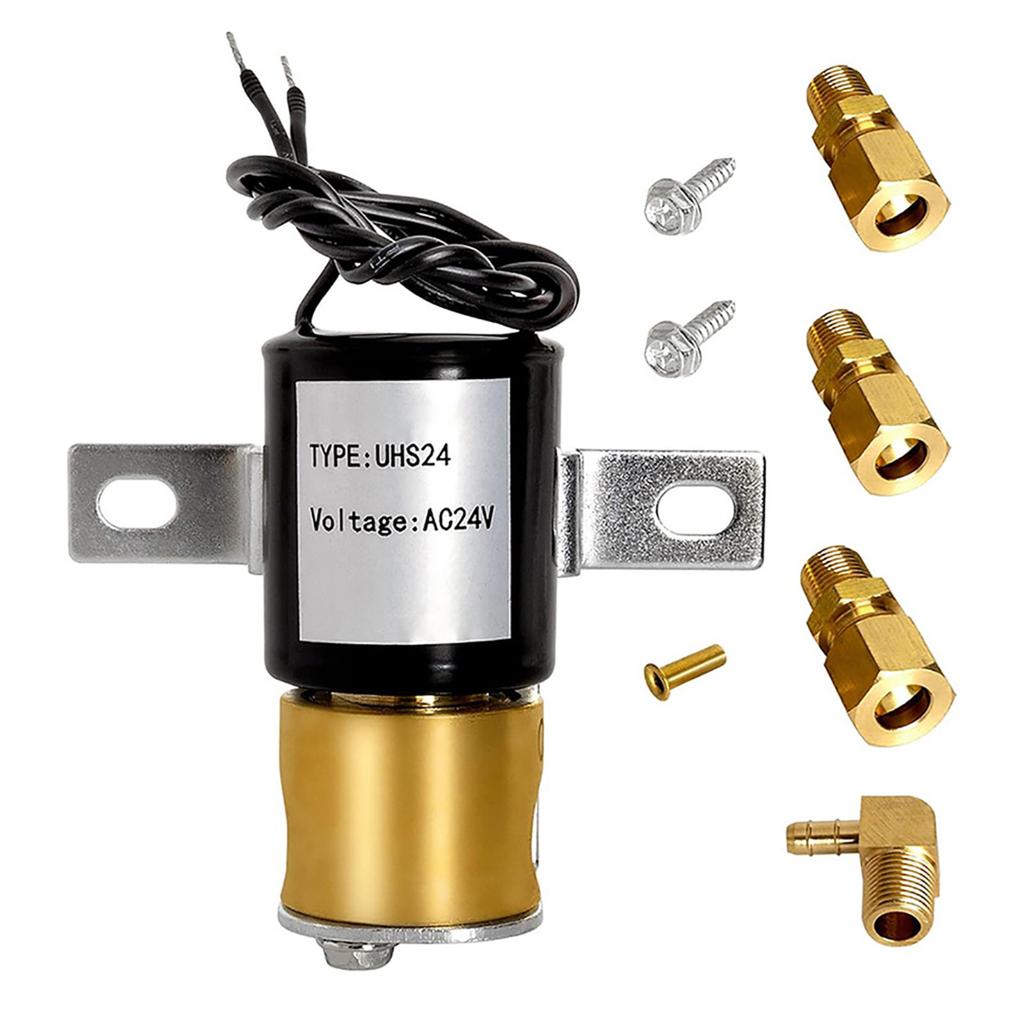 24V Luftbefeuchter Magnetventile Ersatzventile Metalltextur Geeignet für HE265A HE360 HE260 HE220 HE225 Modelle