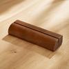 8pcs Desk Supply Wooden Table Number Stands Wooden Business Card Holders  For Exhibition