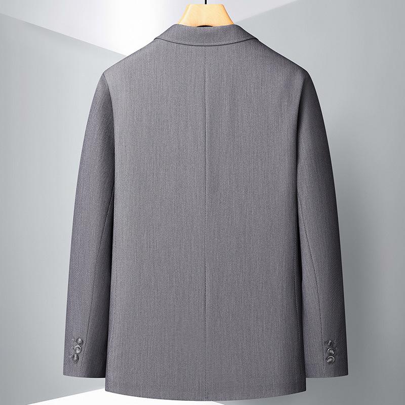 Spring and Autumn Light Luxury Business Single West Middle-aged and Young Solid Color Single-breasted Trendy Suit Jacket