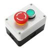 Button Switch Control Box with Waterproof Connector for Secure and For Durable Use in Outdoor and Industrial Settings