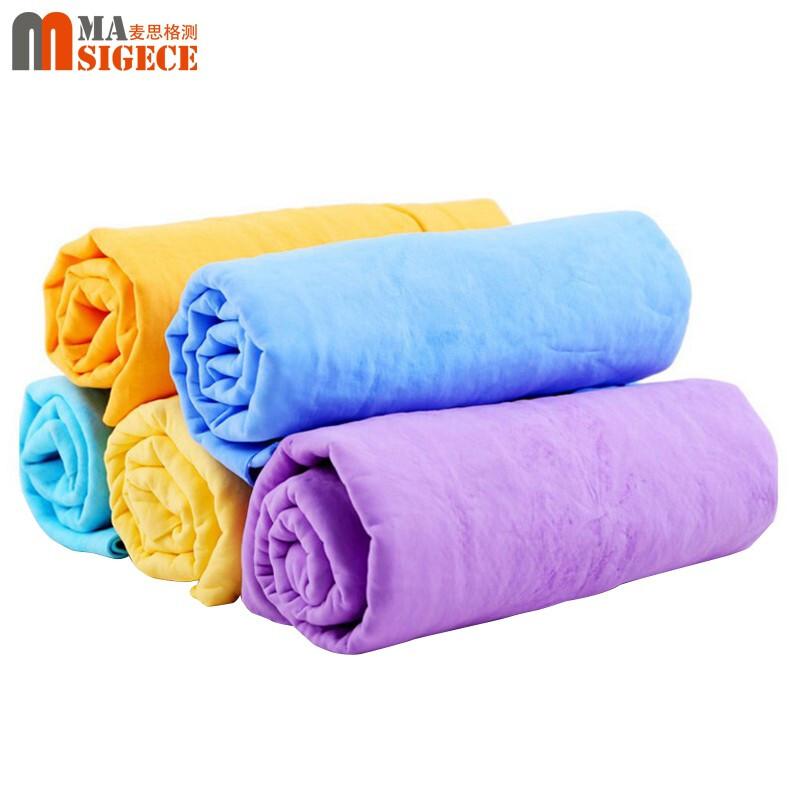 MASIGECE Multi-purpose Deerskin Cleaning Towel 5-Pack
