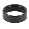 Smart Health Ring Women Men Fitness Tracker Step Counting Sleep Sports Recording IP68 Water Proof KR3 Black Size