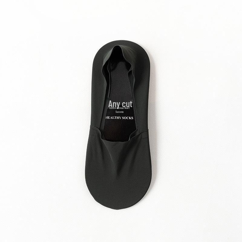 

Мужские хлопковые носки-лодочки с низкой посадкой – Устойчивые к запаху, Влагоотводящие, Нескользящие, Невидимые летние носки из ледяного шелка темно-зеленого