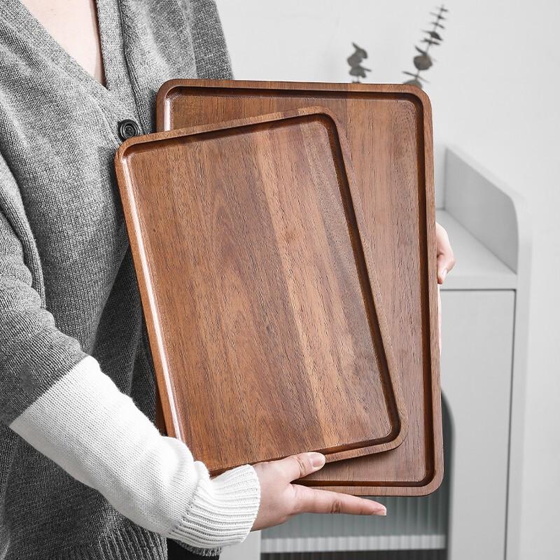 Japanese Style Wooden Serving Tray