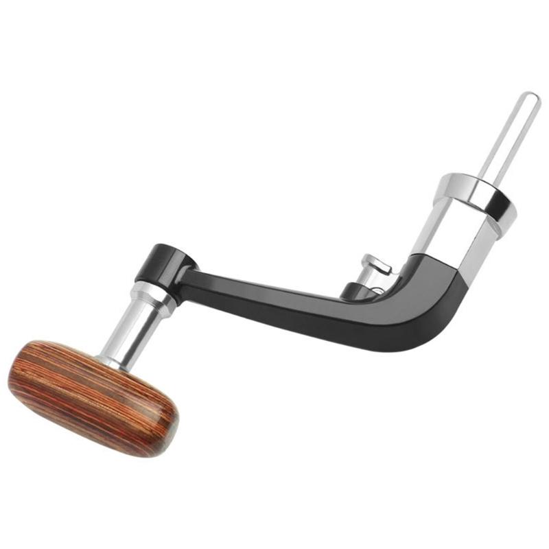 Power Handle Fishing Rod Reel Crank Rocker Arm Replacement Handle Grips Fishing Reel Crank Rotary Knob Handle