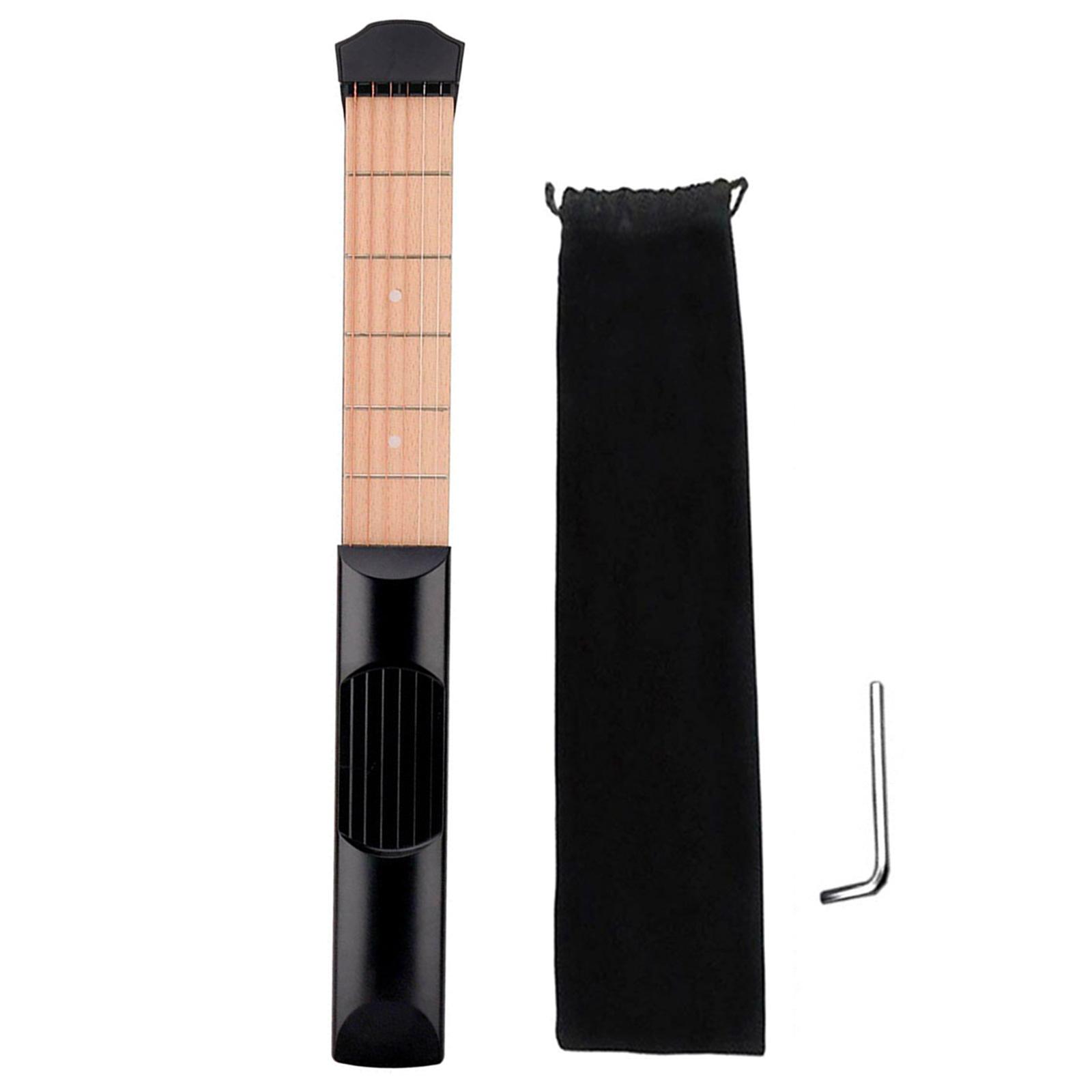 

6 Fret Guitar Chord Trainer Portable Guitar Neck Practice Tool Guitar Gadget Chord Trainer Pocket Guitar Practice Neck