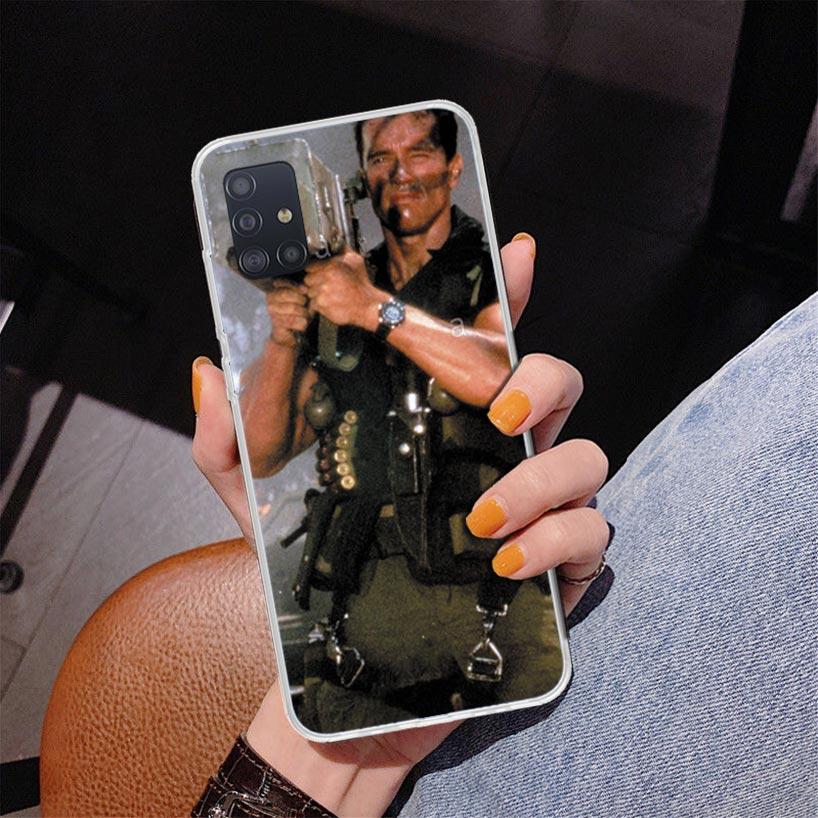 

Arnold Schwarzenegger Terminator Phnoe Case for Samsung Galaxy A12 A22 A32 A42 A52 A51 A50S A20S A10S A41 A31 A21S A40 A30S A20E Samsung A41