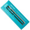 Rhodia Script Ballpoint Hexagonal Aluminum Hairline Low Viscosity Limited Edition RHODIA Cf9386n Pen, 0.7mm, Barrel, Body, Finish, Oil-Based Ink,