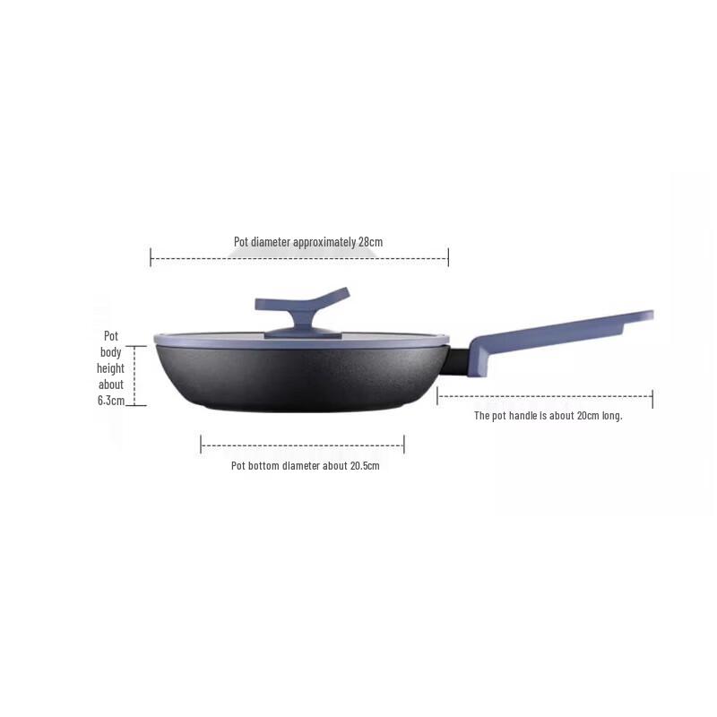 Deslon Blue Shark Pro Non-stick Frying Pan