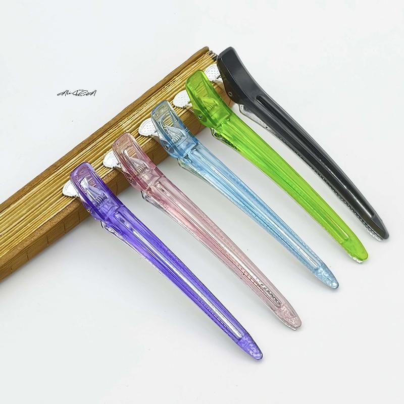 1Pcs Non-Slip Alligator Clip Long Hairpin for Bangs Positioning Seamless Styling Tool for Long Hair Beauty Essentials