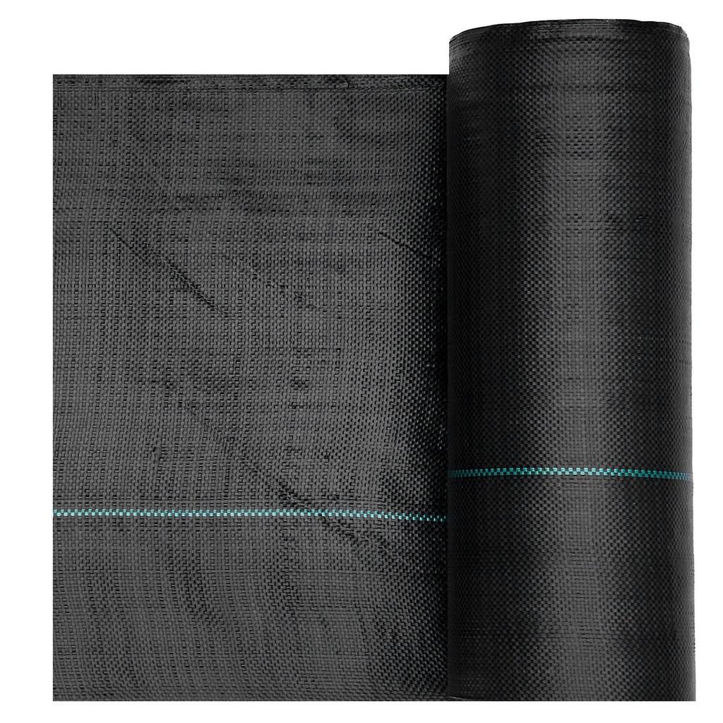 Weed Barrier Fabric Heavy Duty, 0.9x30.5m 141.7g Landscape Fabric, Woven Weed Blocker Fabrics, Garden Fabrics Weeds Barrier, Weeds Control Ground