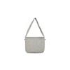 New Reebok Polyurethane Shoulder Bag, Crossbody Bag, Hobo Bag Regular Unisex Light Gray/Dark Gray RB240080M