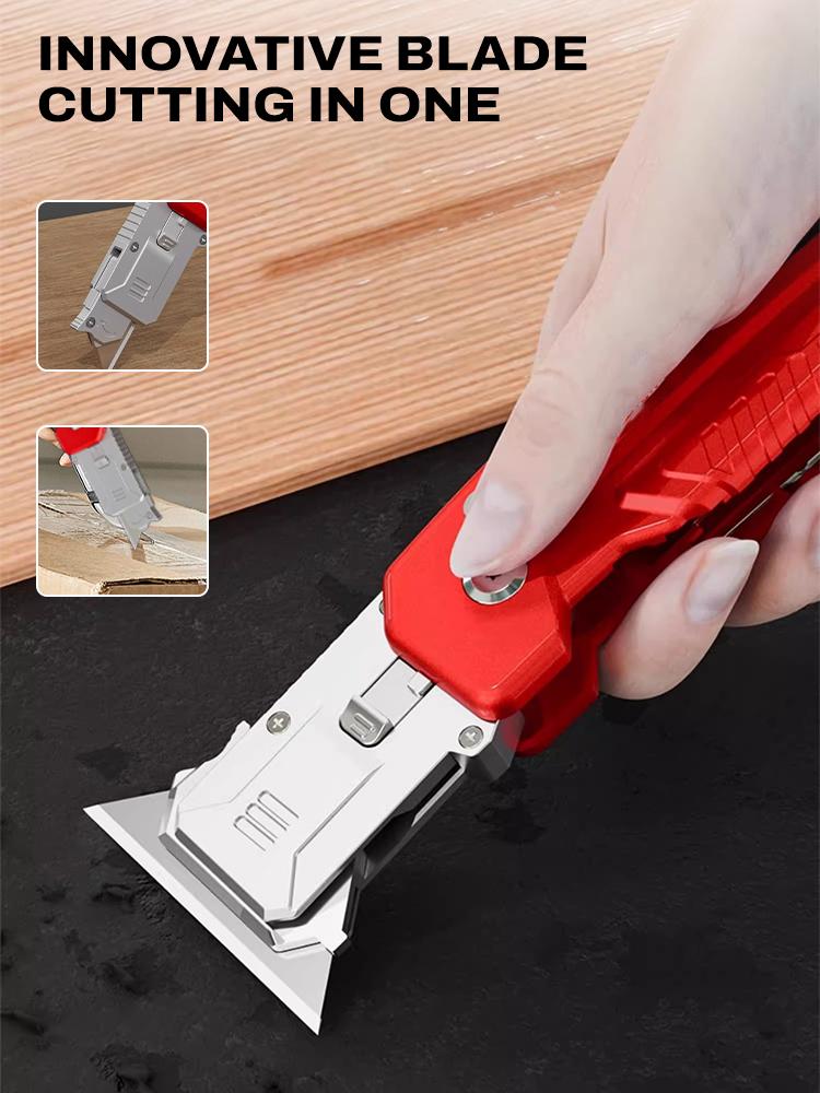 Utility Spatula Folding Dual Purpose Cable Stripping Heavy Duty Thickened Wire Stripping Portable Manual Utility Knife
