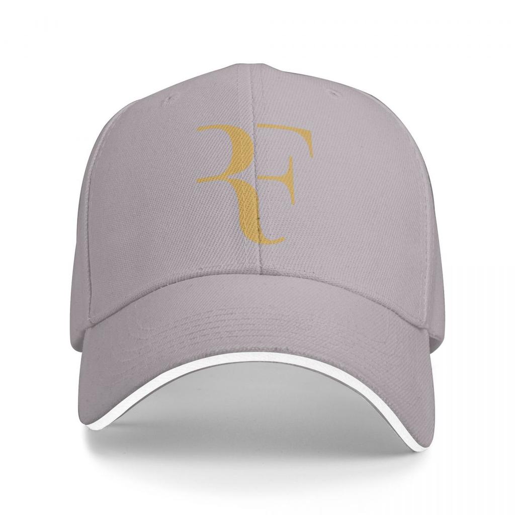 Bonés de Basebol com Logótipo RF Roger Federer Bonés de Sol Unissexo Chapéus para Mulheres