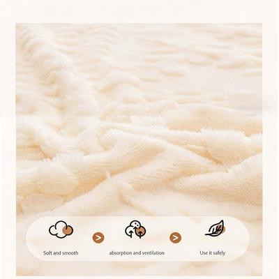 2026 New Thickened Rabbit Plush Headboard Cover with Full Coverage Anti Slip and No Shedding of Hair Comfortable All Year Round