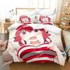 Stampa 3D Anime Gabriel Dropout Set Biancheria da Letto Camera da Letto Morbido Moderno Copriletto Confortevole Morbido Copripiumino Confortevole Copripiumino e Federa