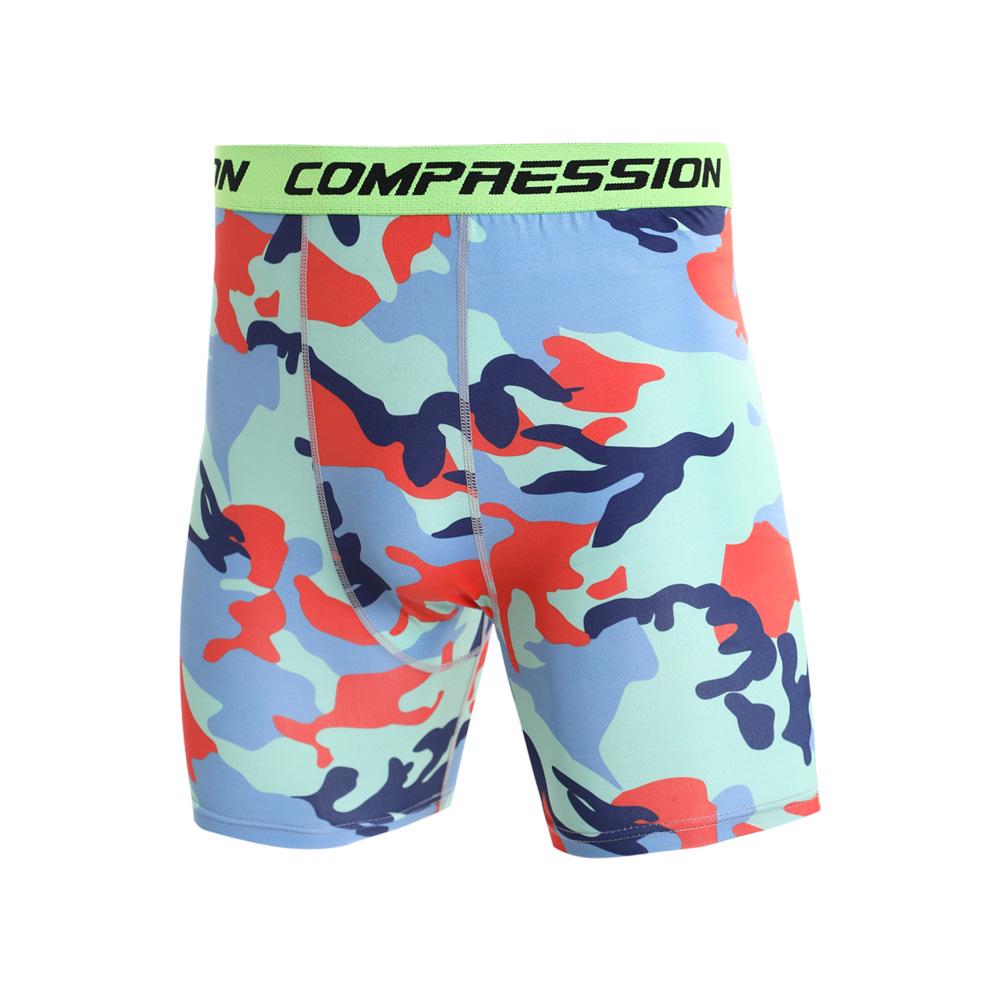 Struggle Clothing Modern Camouflage Quick-Dry Compression Shorts for Training and Running