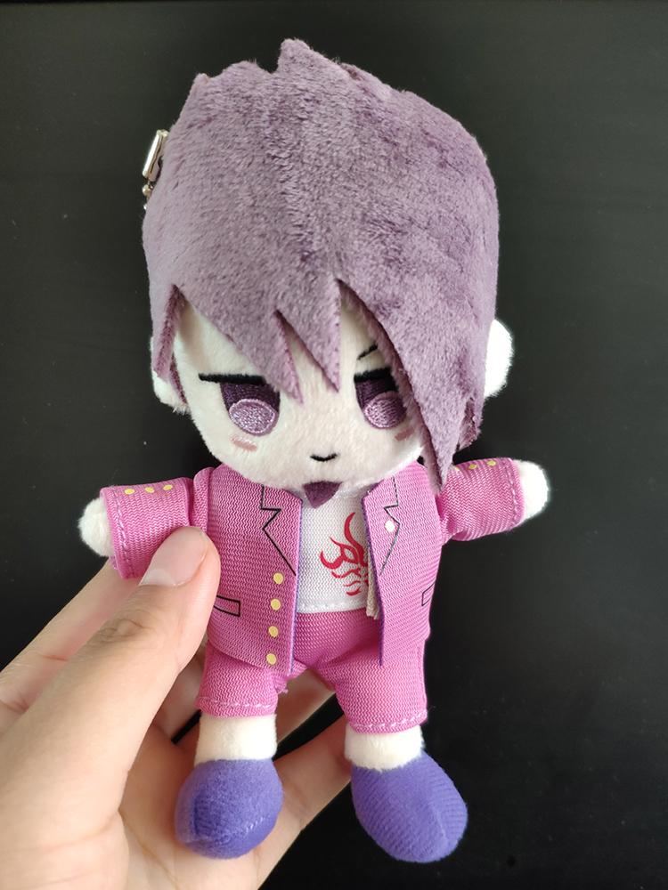 Game Danganronpa Character Plush Pendant Soft Keychain Kokichi Oma Dolls Nanami ChiaKi Keyring Stuffed Rantaro Amami Toys Gifts