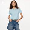 HAZZYS Women's Embroidered Logo Short Sleeve T-Shirt